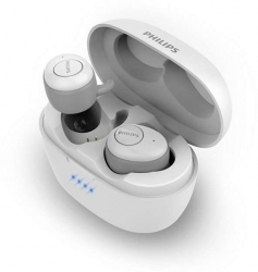 Гарнитура вкладыши Philips TAT3215WT/00 белый bluetooth