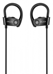 Гарнитура вкладыши Oklick BT-S-120 черный bluetooth (BE216)