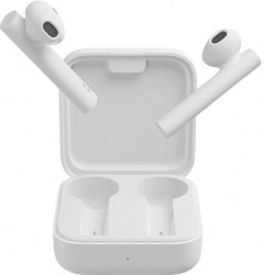 Гарнитура вкладыши Xiaomi Mi True Wireless Earphones 2 Basic белый беспроводные bluetooth в ушной раковине (BHR4089GL)