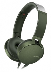 Гарнитура накладные Sony MDR-XB550AP зеленый (MDRXB550APG.E)