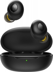 Гарнитура вкладыши Realme Buds Q (RMA215) черный беспроводные bluetooth в ушной раковине (4812229)