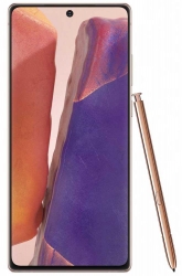 Смартфон Samsung SM-N980F Galaxy Note 20 256Gb 8Gb бронзовый моноблок 3G 4G 2Sim 6.7 1080x2400 Android 10.0 64Mpix 802.11 a/b/g/n/ac/ax NFC GPS GSM