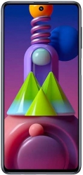 Смартфон Samsung SM-M515F Galaxy M51 128Gb 6Gb черный моноблок 3G 4G 2Sim 6.7 1080x2400 Android 10 64Mpix 802.11 a/b/g/n/ac NFC GPS GSM900/1800 GSM