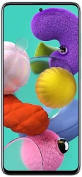 Смартфон Samsung SM-A515F Galaxy A51 128Gb 6Gb голубой моноблок 3G 4G 2Sim 6.5 1080x2400 Android 10 48Mpix 802.11 a/b/g/n/ac NFC GPS GSM900/1800 GS