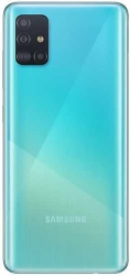Смартфон Samsung SM-A515F Galaxy A51 128Gb 6Gb голубой моноблок 3G 4G 2Sim 6.5 1080x2400 Android 10 48Mpix 802.11 a/b/g/n/ac NFC GPS GSM900/1800 GS