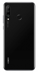 Смартфон Honor 20 Lite 128Gb 4Gb черный моноблок 3G 4G 6.15 1080x2312 Android 8.1 24Mpix WiFi NFC GPS GSM900/1800 GSM1900 MP3