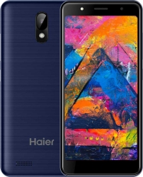 Смартфон Haier A2 8Gb 1Gb синий моноблок 3G 2Sim 5 480x960 Android Go 5Mpix 802.11 b/g/n GPS GSM900/1800 GSM1900 TouchSc MP3 FM A-GPS microSD max32