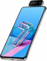 Смартфон Asus ZS670KS Zenfone 7 128Gb 8Gb белый моноблок 3G 4G 2Sim 6.67 1080x2400 Android 10 64Mpix 802.11 a/b/g/n/ac/ax NFC GPS GSM900/1800 GSM19