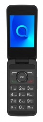 Мобильный телефон Alcatel 3025X серебристый раскладной 1Sim 2.8 240x320 2Mpix GSM900/1800 GSM1900 MP3 FM microSD max32Gb