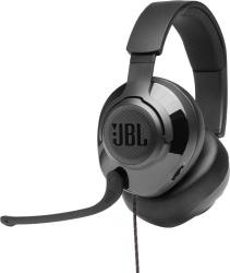 Наушники с микрофоном JBL Quantum 200 черный 1.2м мониторные оголовье (JBLQUANTUM200BLK)