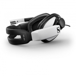 Наушники с микрофоном Sennheiser GSP 301 черный/белый 2.5м накладные оголовье (507202)