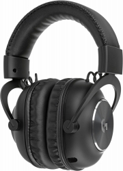 Наушники с микрофоном Logitech Pro X LIGHTSPEED черный мониторные BT оголовье (981-000907)