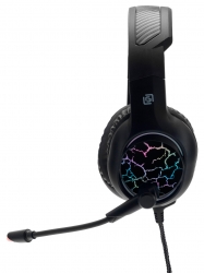 Наушники с микрофоном Oklick HS-L930G Snorter черный/синий