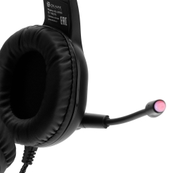 Наушники с микрофоном Oklick HS-L930G Snorter черный/синий