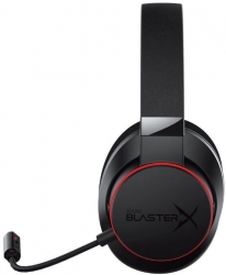 Наушники с микрофоном Creative Sound BlasterX H6 черный 1.5м мониторные оголовье (70GH039000000)