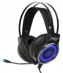 Наушники с микрофоном Oklick HS-L700G INFINITY черный 2.2м мониторные оголовье (HS-L700G)