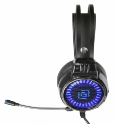 Наушники с микрофоном Oklick HS-L700G INFINITY черный 2.2м мониторные оголовье (HS-L700G)