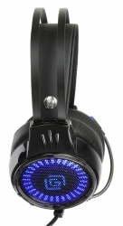 Наушники с микрофоном Oklick HS-L700G INFINITY черный 2.2м мониторные оголовье (HS-L700G)