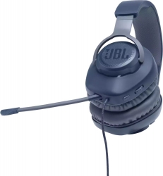 Наушники с микрофоном JBL Quantum 100 синий (JBLQUANTUM100BLU)