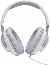 Наушники с микрофоном JBL Quantum 100 белый 1.2м мониторные оголовье (JBLQUANTUM100WHT)