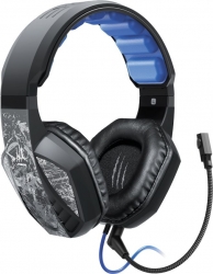 Наушники с микрофоном Hama uRage SoundZ 310 черный/серый 2.5м накладные USB оголовье (00186023)