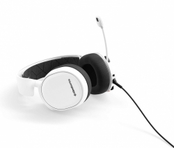 Наушники с микрофоном Steelseries Arctis 3 2019 Edition белый 3м мониторные оголовье (61506)
