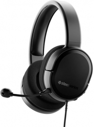 Наушники с микрофоном Steelseries Arctis Raw черный 3м мониторные оголовье (61496)