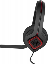 Наушники с микрофоном HP OMEN Mindframe2 черный/красный 1.8м накладные USB оголовье (6MF35AA)