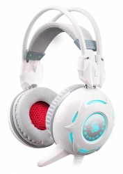 Наушники с микрофоном A4 Bloody G300 белый