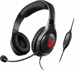 Наушники с микрофоном Creative Sound Blaster Blaze черный/красный (70GH032000000)
