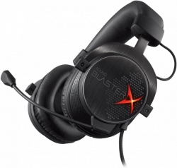 Наушники с микрофоном Creative Sound BlasterX H7 черный/серебристый (70GH033000001)