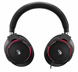 Наушники с микрофоном A4 Bloody M550 черный/красный