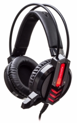Наушники с микрофоном Oklick HS-L450G Arrow черный (HS-L450G)