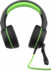 Наушники с микрофоном HP Pavilion Gaming 400 черный/зеленый 2м мониторные оголовье (4BX31AA)