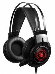 Наушники с микрофоном A4 Bloody J437 черный