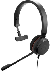 Наушники с микрофоном Jabra EVOLVE 30 II MS Mono черный/красный 2м накладные USB оголовье (5393-823-309)