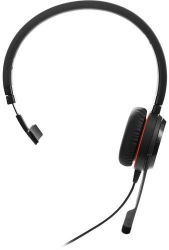 Наушники с микрофоном Jabra EVOLVE 30 II MS Mono черный/красный 2м накладные USB оголовье (5393-823-309)