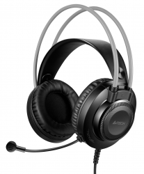 Наушники с микрофоном A4Tech Fstyler FH200i серый