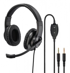Наушники с микрофоном Hama HS-P300 черный