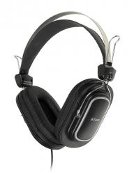 Наушники с микрофоном A4 Tech HS-200 черный