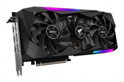 Видеокарта Gigabyte PCI-E 4.0 GV-N3070AORUS M-8GD NVIDIA GeForce RTX 3070 8192Mb 256 GDDR6 1845/14000/HDMIx3/DPx3/HDCP Ret