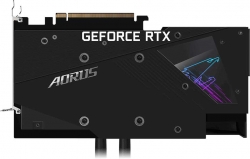 Видеокарта Gigabyte PCI-E 4.0 GV-N3080AORUSX W-10GD NVIDIA GeForce RTX 3080 10240Mb 320 GDDR6X 1845/19000/HDMIx3/DPx3/HDCP Ret