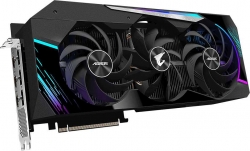 Видеокарта Gigabyte PCI-E 4.0 GV-N3090AORUS M-24GD NVIDIA GeForce RTX 3090 24576Mb 384 GDDR6X 1785/19500/HDMIx3/DPx3/HDCP Ret