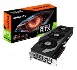 Видеокарта Gigabyte PCI-E 4.0 GV-N3080GAMING OC-10GD NVIDIA GeForce RTX 3080 10240Mb 320 GDDR6X 1800/19000/HDMIx2/DPx3/HDCP Ret