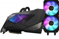 Видеокарта Gigabyte PCI-E 4.0 GV-N3090AORUSX W-24GD NVIDIA GeForce RTX 3090 24576Mb 384 GDDR6X 1785/19500/HDMIx3/DPx3/HDCP Ret