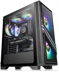 Корпус Thermaltake Versa T35 черный без БП ATX 2x120mm 2xUSB2.0 1xUSB3.0 audio bott PSU