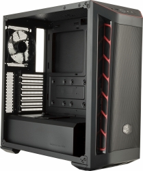 Корпус Cooler Master MasterBox MB511 Mesh RED черный без БП ATX 4x120mm 3x140mm 2xUSB3.0 audio bott PSU