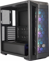 Корпус Cooler Master MasterBox MB511 RGB Mesh черный без БП ATX 4x120mm 4x140mm 2xUSB3.0 audio bott PSU