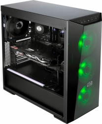 Корпус Cooler Master MasterBox Lite 5 RGB черный без БП ATX 2x140mm 2xUSB3.0 audio bott PSU