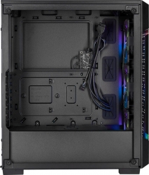 Корпус Corsair iCUE 220T RGB черный без БП ATX 3x120mm 4x140mm 2xUSB3.0 audio bott PSU